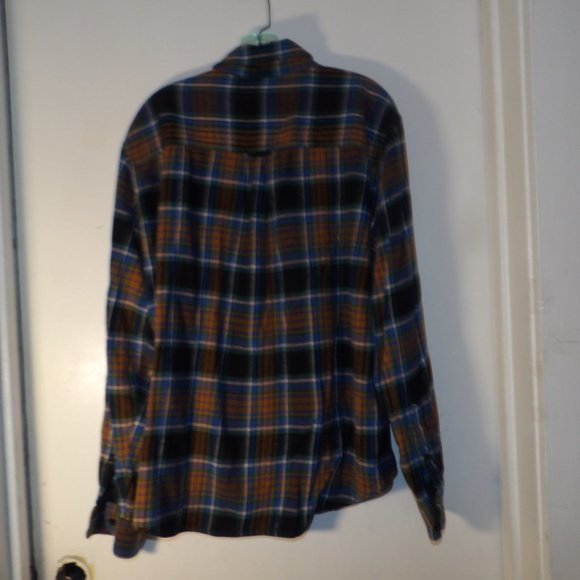 Woolrich " Trout Run " Flannel Button Down Shirt Sz XL - Picture 6 of 6